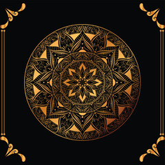Flower Luxury mandala ramadan Style Decorative mandala.