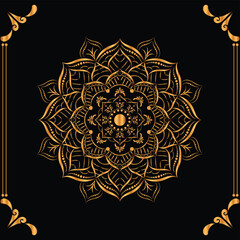 Flower Luxury mandala ramadan Style Decorative mandala.