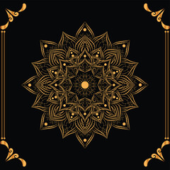 Flower Luxury mandala ramadan Style Decorative mandala.