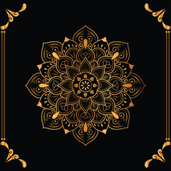 Flower Luxury mandala ramadan Style Decorative mandala.