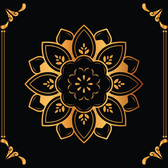 Flower Luxury mandala ramadan Style Decorative mandala.