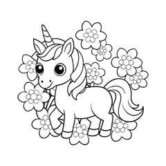Unicorn Coloring Ideas