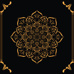 Flower Luxury mandala ramadan Style Decorative mandala.