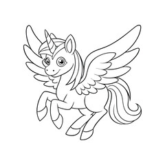 Unicorn Coloring Ideas