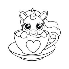 Unicorn Coloring Ideas