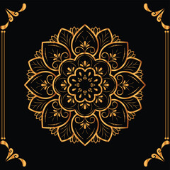 Flower Luxury mandala ramadan Style Decorative mandala.