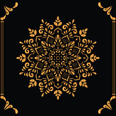 Flower Luxury mandala ramadan Style Decorative mandala.