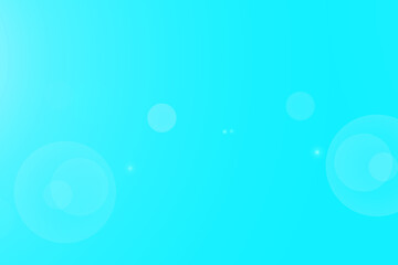 Electric blue gradient backdrop with and bokeh effect. Great background for wellness design.