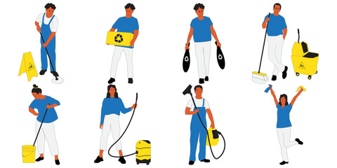 Clean Up Illustration 