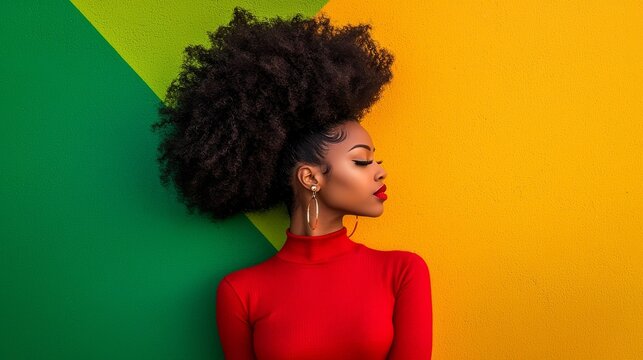 A trans adult is captured in this portrait with style and authenticity, proudly celebrating their gender identity and promoting a message of diversity and inclusivity