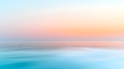 Obraz premium Serene misty gradient blending delicate pastel tones in a soothing, 