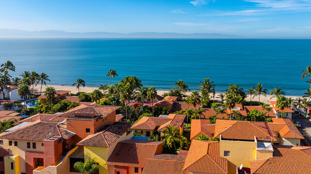 Vista A&eacute;rea de Bucer&iacute;as Nayarit, M&eacute;xico