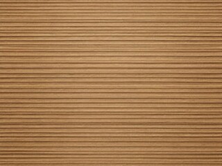 Seamless cardboard texture with horizontal corrugation. Ideal for backgrounds, packaging design, and digital art. High-quality, natural brown color with subtle grain details.