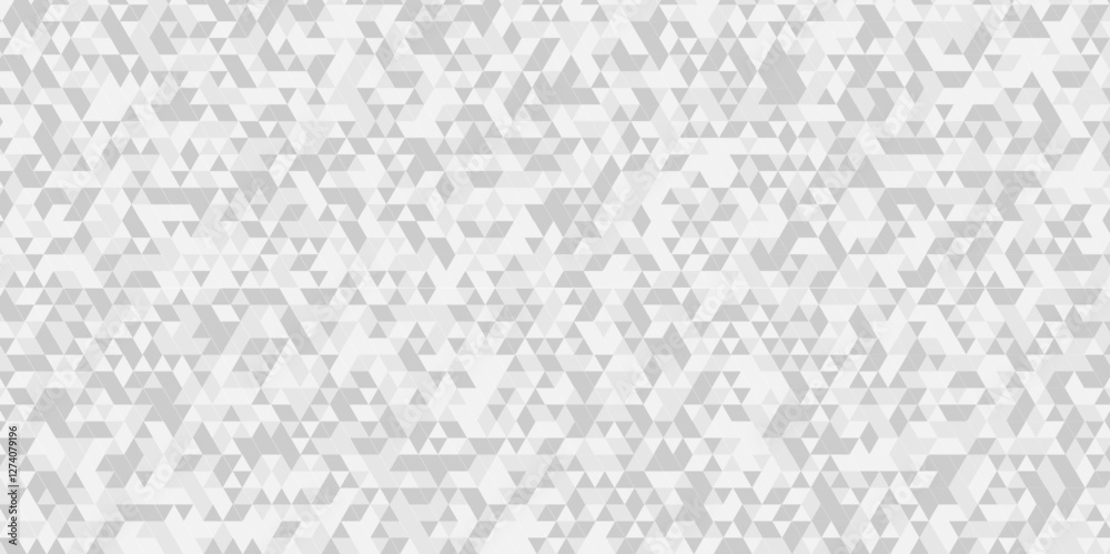 Poster vector gray polygon mosaic triangle overlap texture background. white and gray overlapping cube squa