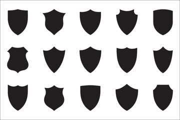 Modern Shield Line Logo Icon - Vector Design