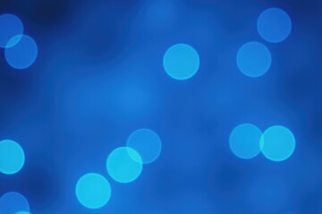Vibrant Blue Bokeh: A Stunning Abstract Background of Soft, Shimmering Lights Designed to Create a Calming, Dreamy Atmosphere Perfect for Digital and Art Applications