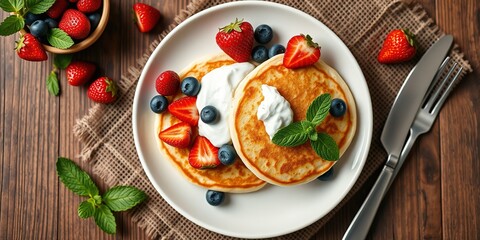 Culinary Delights from East and West: Russian and Ukrainian Pancakes