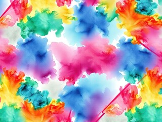 Fototapeta premium Luxurious Velour: Subtle Watercolor Brushstrokes Embellish Quilted Pattern