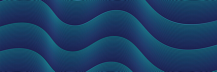 Abstract wavy lines background, colorful lines shape decorative design. eps10 vector