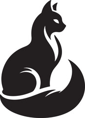 black cat silhouette