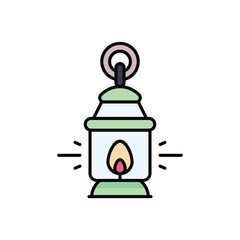 Lantern Light vector icon