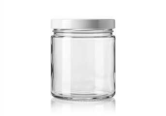 "Minimalist Glass Jar – Clean & Modern Packaging"