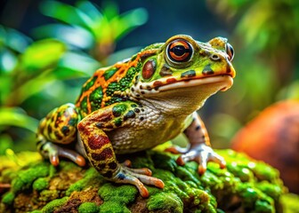 Obraz premium Stunning Batrachia Photography: Capturing the Beauty of Frogs and Toads