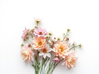 Fototapeta premium Textural Canvas for Floral Delights: Delicate Arrangements on Unique Backgrounds