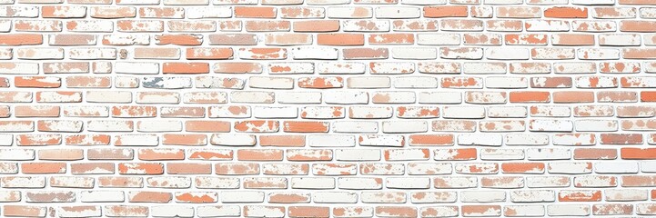 Urban Grunge: Intricate Mortar Lines on Brick Wall