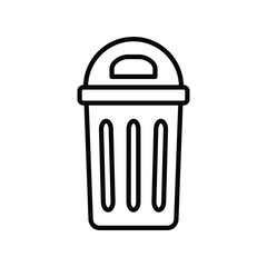 trash can, icon, flat, design, vector, illustrations, Graphic Design, education, style, trendy, collections