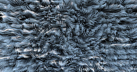 In shades of grey abstract texture created with Gradient flow and 3D structure imitate the movement of liquid or wind. Vibrant colors, volumetric waves and digital noise create a sense of depth and dy