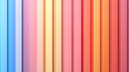 Fototapeta premium Abstract Colorful Vertical Stripes Gradient Pattern