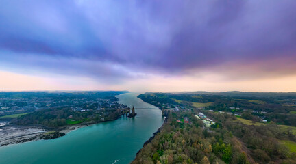Fototapeta premium Menai Straits, North Wales