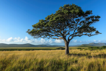 Obraz premium A scenic view of the Eastern Cape, South Africa, lush and natural, landscape setting.