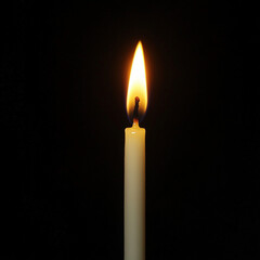 Candle Flame Isolated
