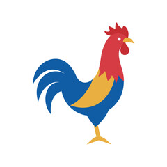French emblem- majestic gallic rooster design