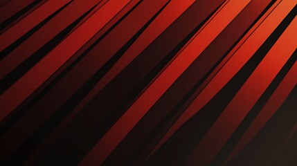 Fototapeta premium Abstract Red and Black Diagonal Stripes Pattern