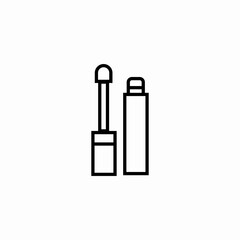 liquid cosmetics applicator icon sign vector