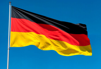 german flag waving