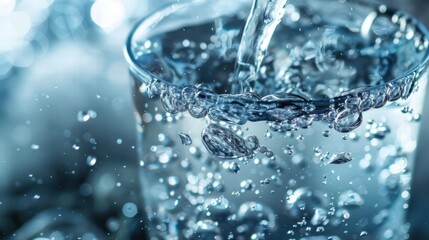 Clean and safe chlorinated water for drinking and daily use.