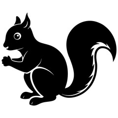 squirrel with nut
