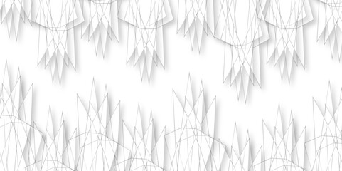 Abstract background of palm leaves or coconut leaves on above and below. Natural pattern, gray shadow. Subtle palm leaf shadow background. Floral Seamless Pattern with Simple Leaves for Organic.