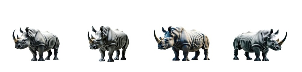 Fototapeta premium rhino (png)