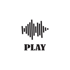 Sound waves vector illustration
