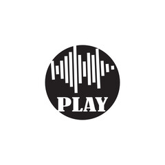 Sound waves vector illustration