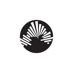 Sound waves vector illustration