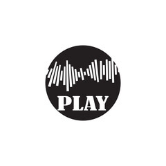 Sound waves vector illustration