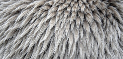 Fototapeta premium Fur Texture Background | Realistic Soft Furry Surface for Design