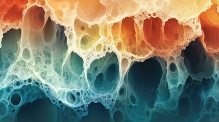 Abstract Cellular Structure Texture