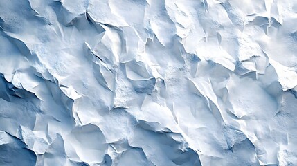 Fototapeta premium A stunning abstract image showcasing a glacial ice texture with shades of blue and white, perfect for backgrounds. Abstract Ice Cave Texture: Glacial Blue Hues